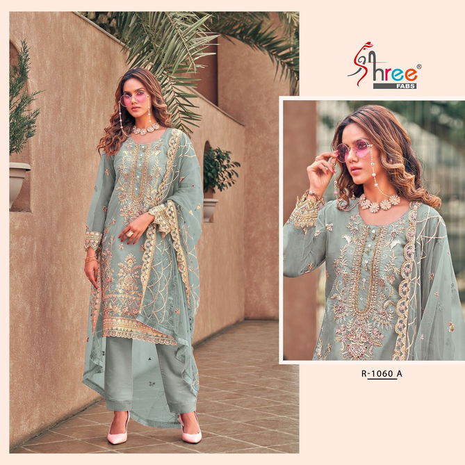 Shree R 1060 Readymade Pakistani Suits Catalog